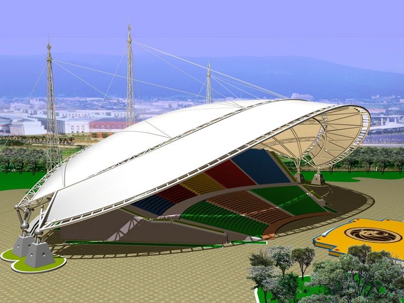 济南体育场膜结构